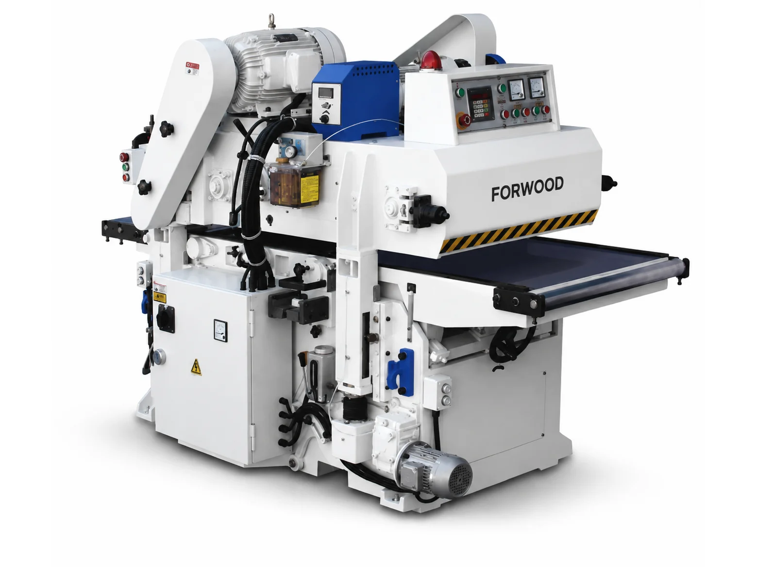 Forwood double-side planer with digital thickness control