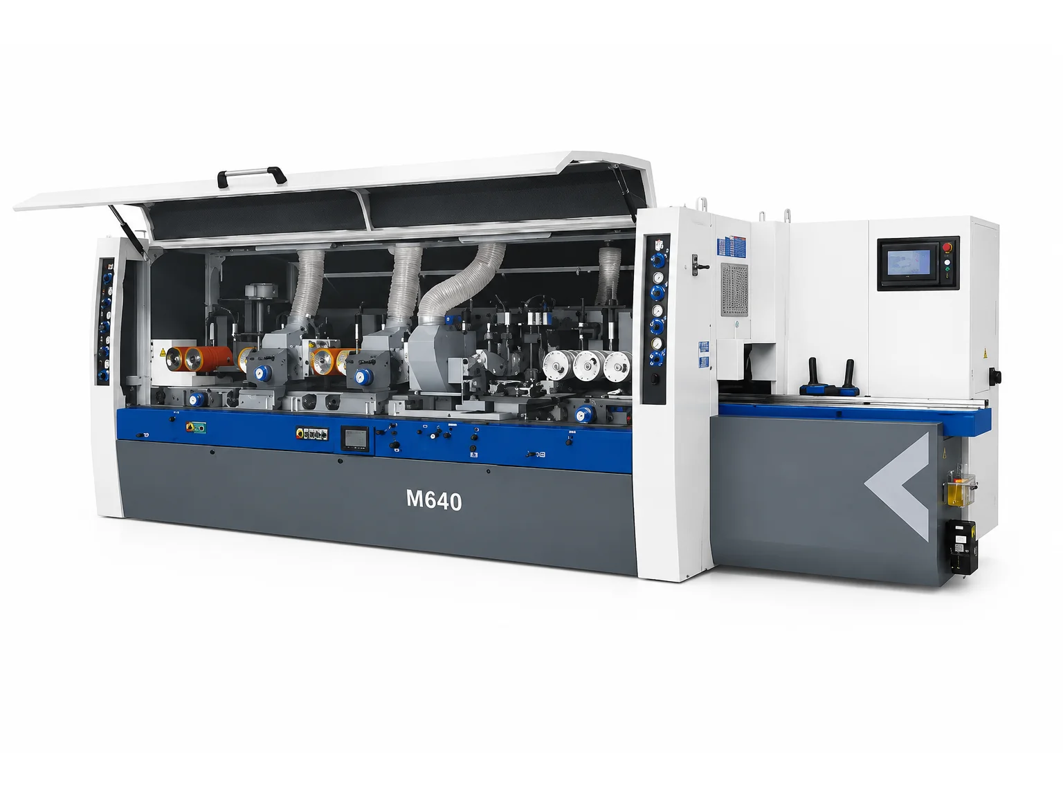 Forwood 6-spindle 4-sided moulder with CNC control